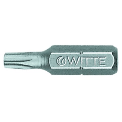 Насадка 1/4 Torx с внутр. отв. T10x25мм WITTE /шту